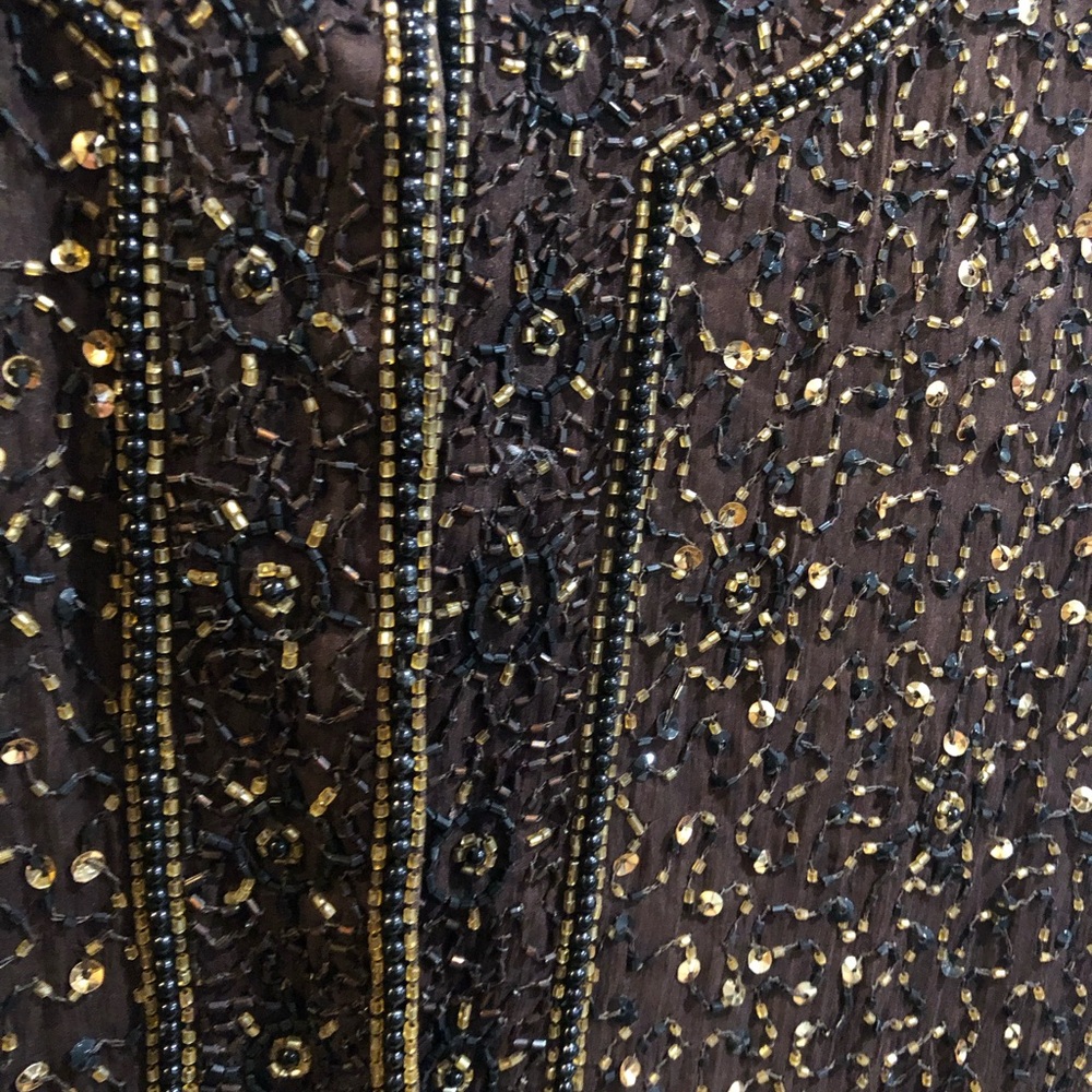 Lawrence Kazar elegant embellished jacket - Picture 8 of 12